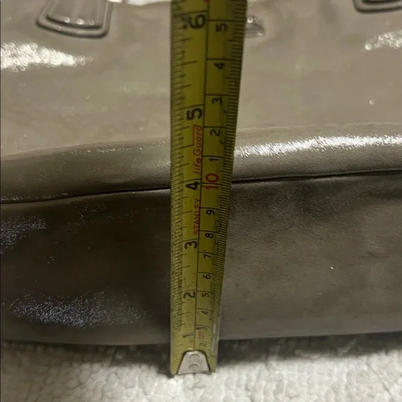 Stunning  Vintage Coach Shimmering Silver Tote Bag - Picture 9 of 9